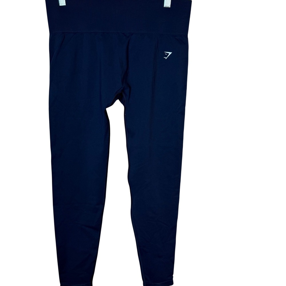 Gymshark Everyday Seamless Leggings Navy Blue XL Body‎ Fit Athleisure Workout